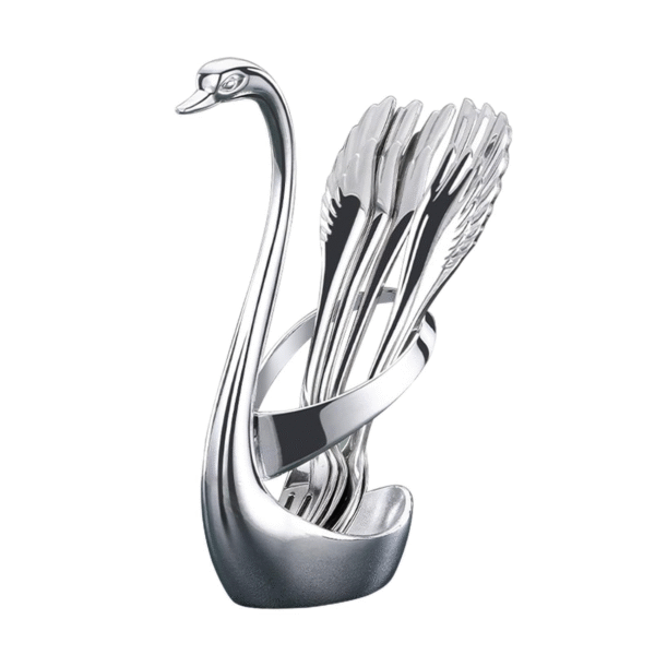 5 Pieces Dessert Spoon Sturdy Gifts Coffee Spoons for Household Party Picnic