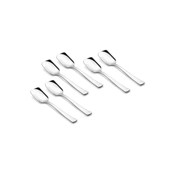 Stainless Steel Dessert Spoons, Set of 5 Silver